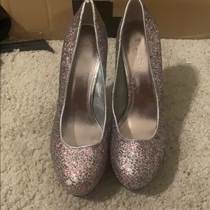 Glitter heels
